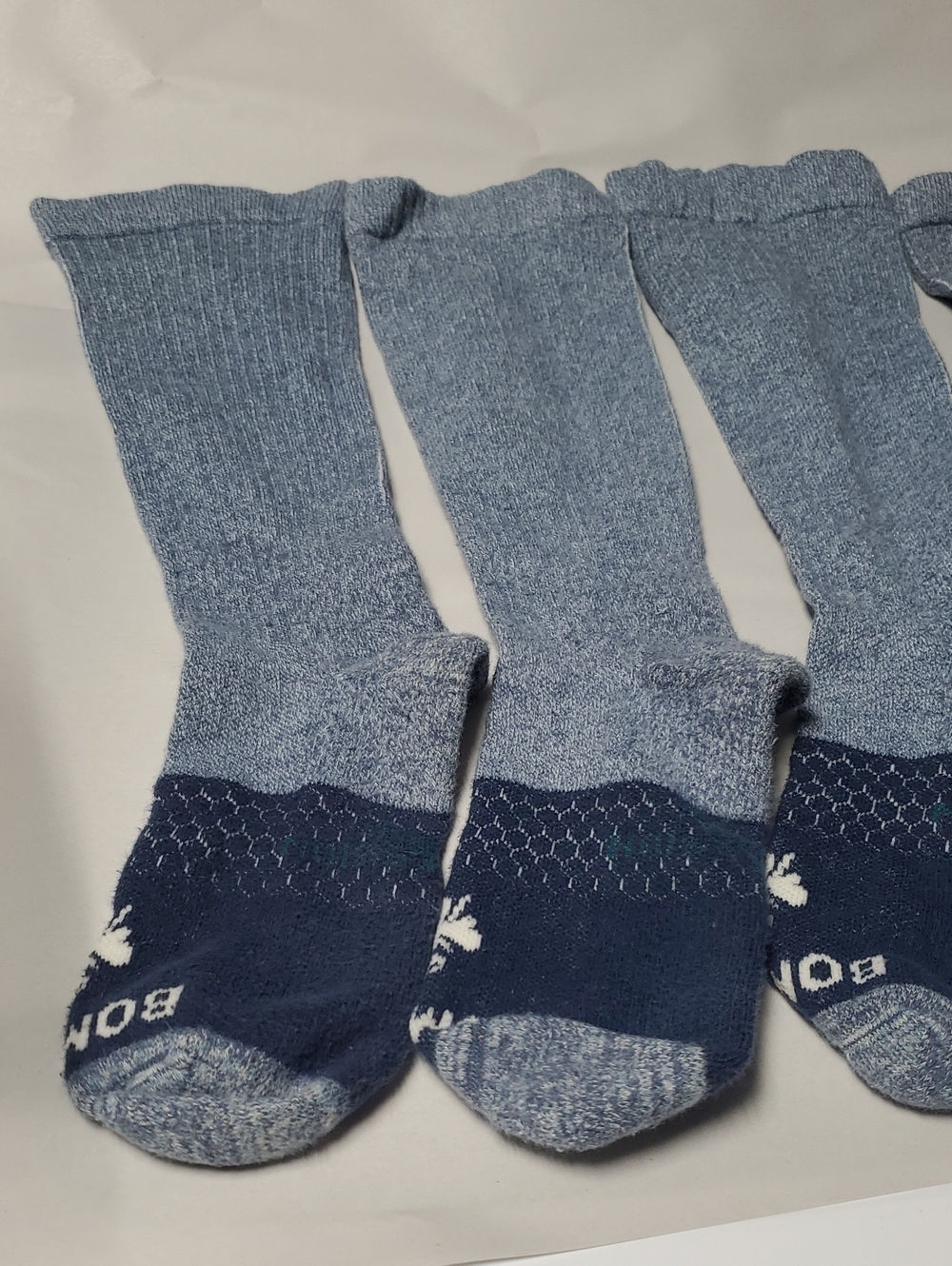 (3)pk Bombas Compression Crew Socks Size Lg 20-30 MmHg Athletic Socks - Picture 2 of 15